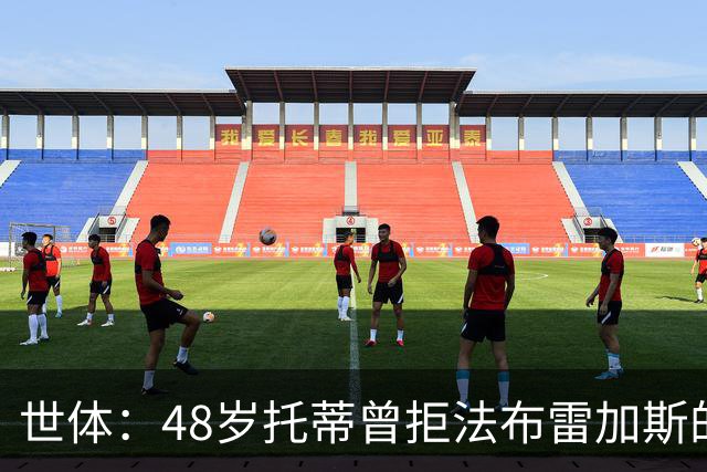 世体：48岁托蒂曾拒法布雷加斯的科莫和吉拉迪诺的热那亚