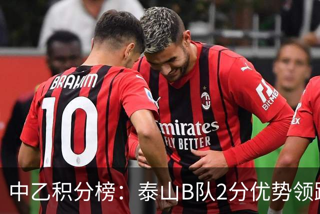 中乙积分榜：泰山B队2分优势领跑北区，贵州贵阳竞技领跑南区